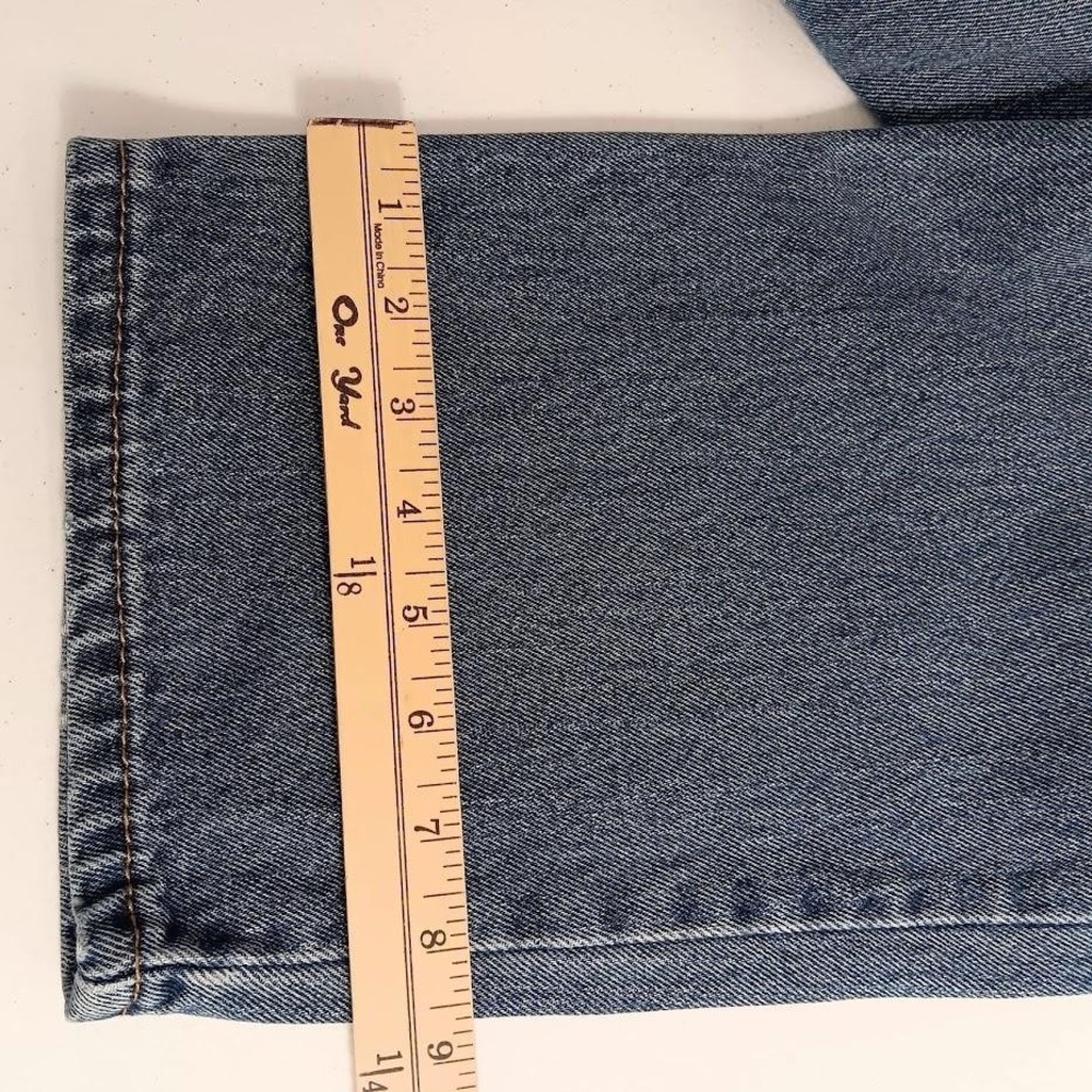 Levis 550 Jeans Mens 36x30 Blue Denim Relaxed Fit Tapered Leg Zip Fly Pants - Picture 13 of 13